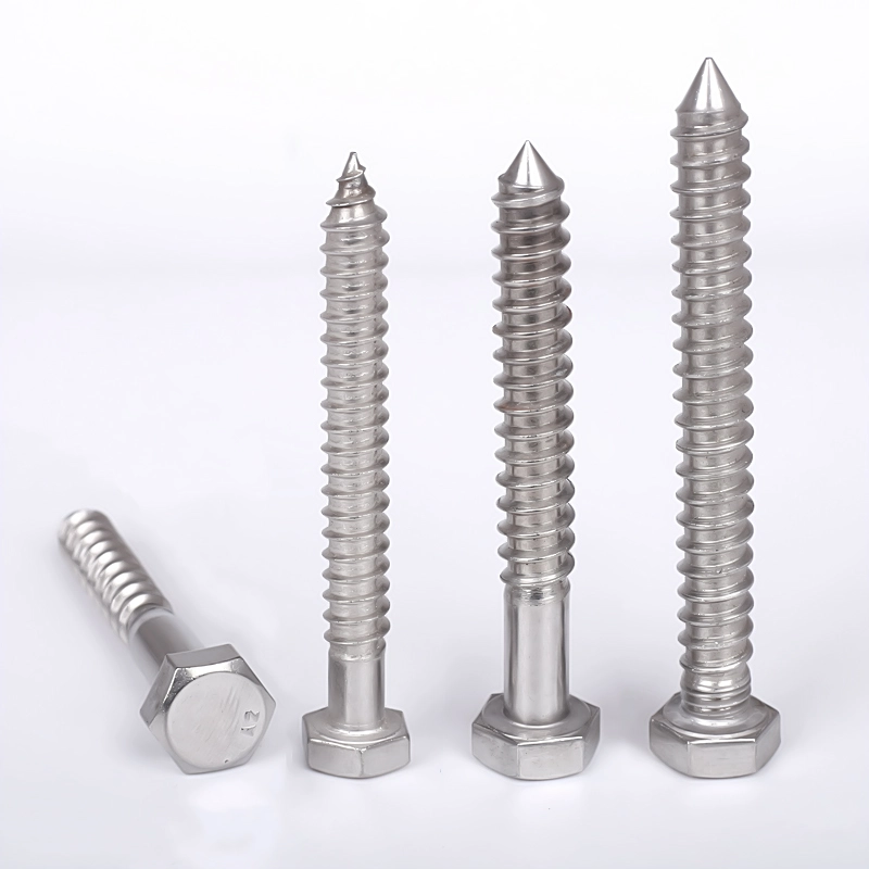 كيف يوفر المسمار اللولبي السداسي Lag Bolt Hex التنصت DIN571 وصلات موثوقة للخشب والبناء؟